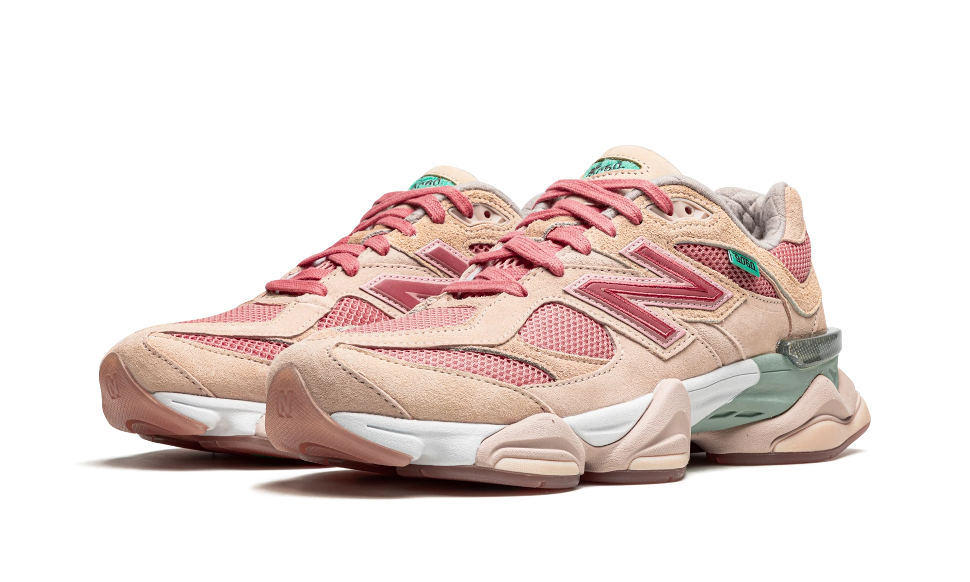 New Balance 9060 Joe Freshgoods Inside Voices Penny Cookie Pink (U9060JF1) - front view