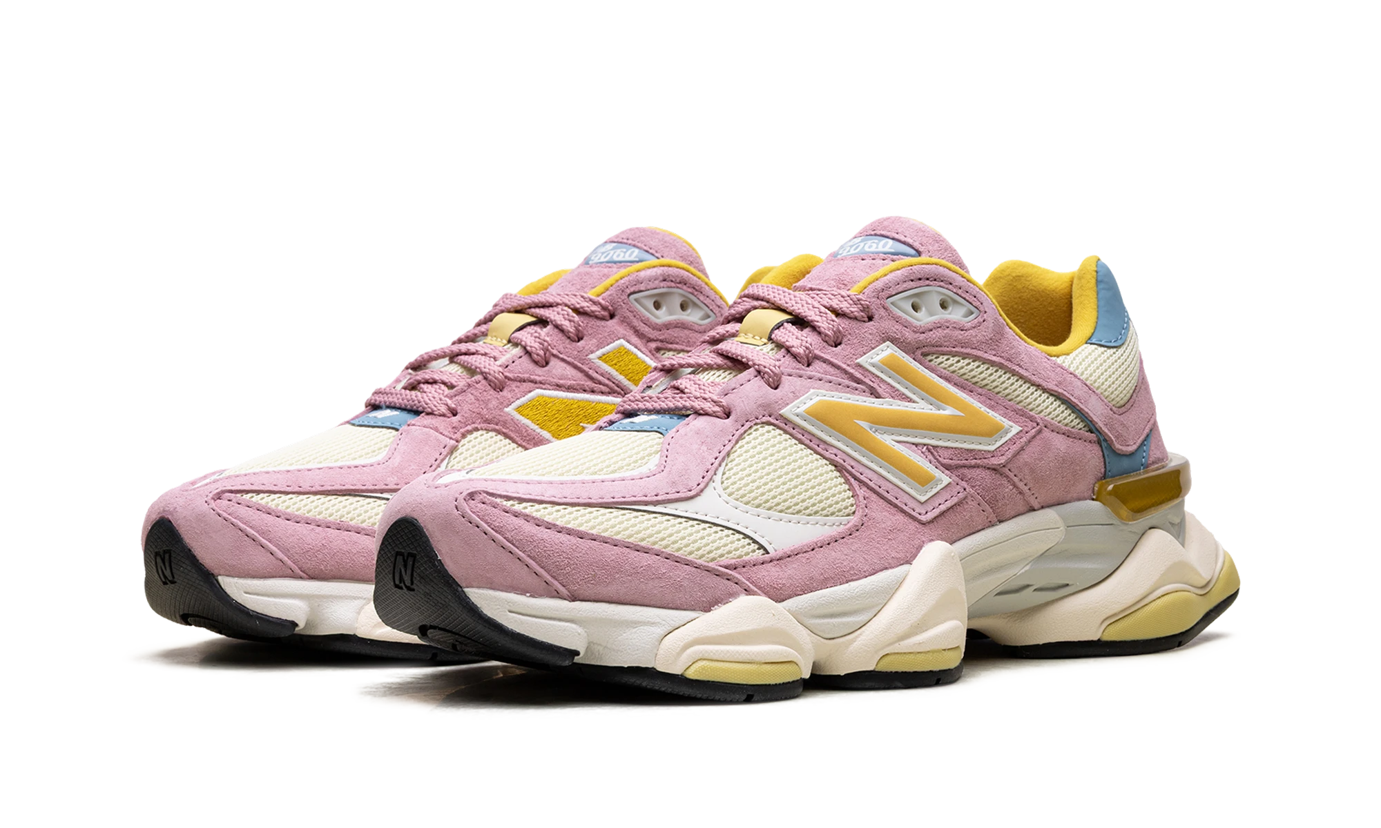 New Balance 9060 Pink Taffy Calcium (U9060LDB) - front view