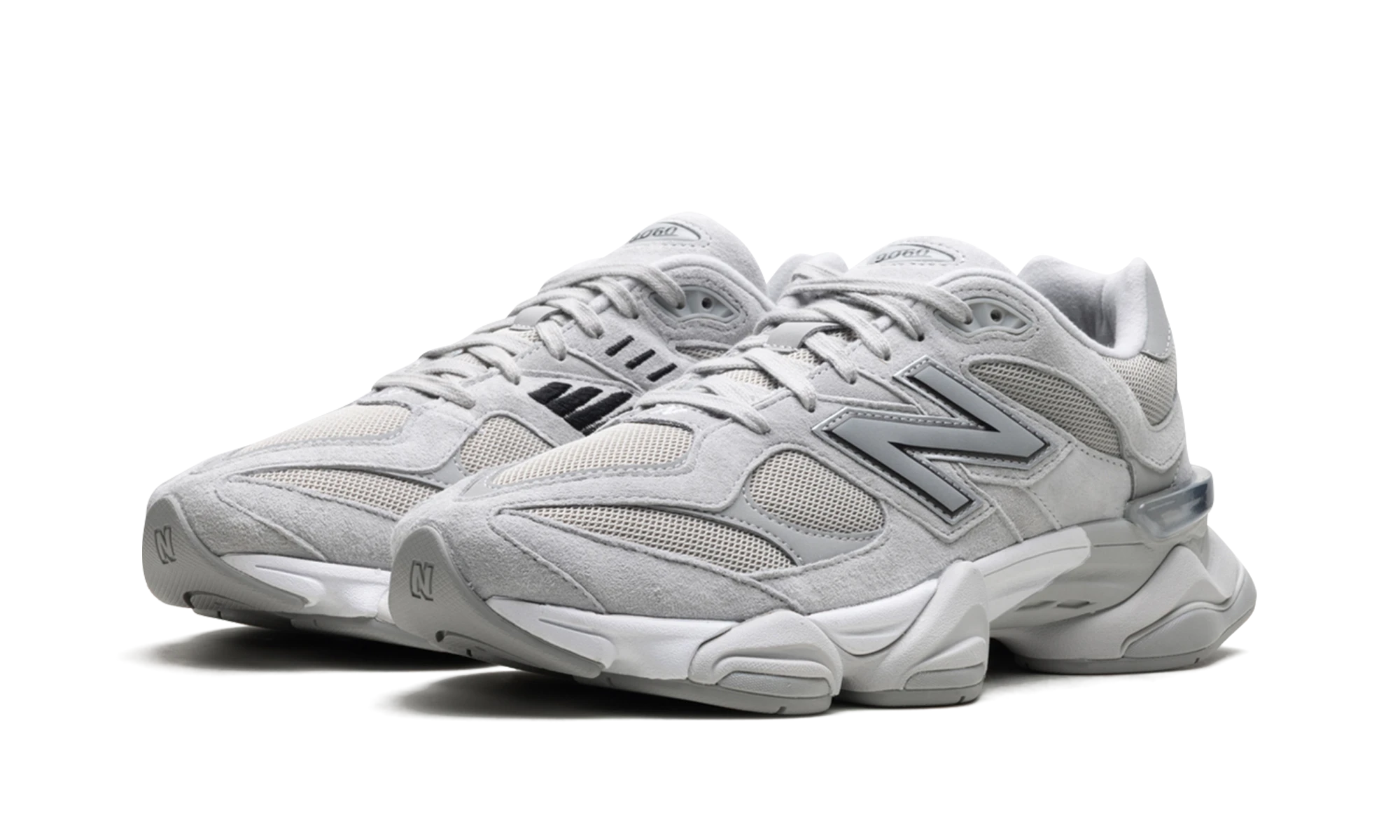 New Balance 9060 Silver Metallic Grey (U9060JGR) - front view