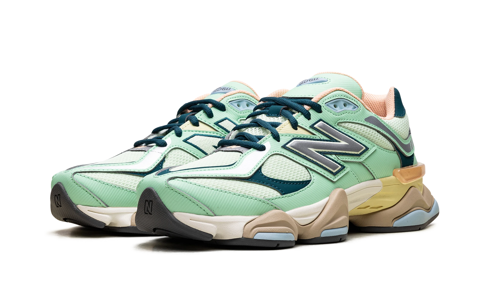 New Balance 9060 Sweetgrass Deep Ocean (U9060TMA) - front view
