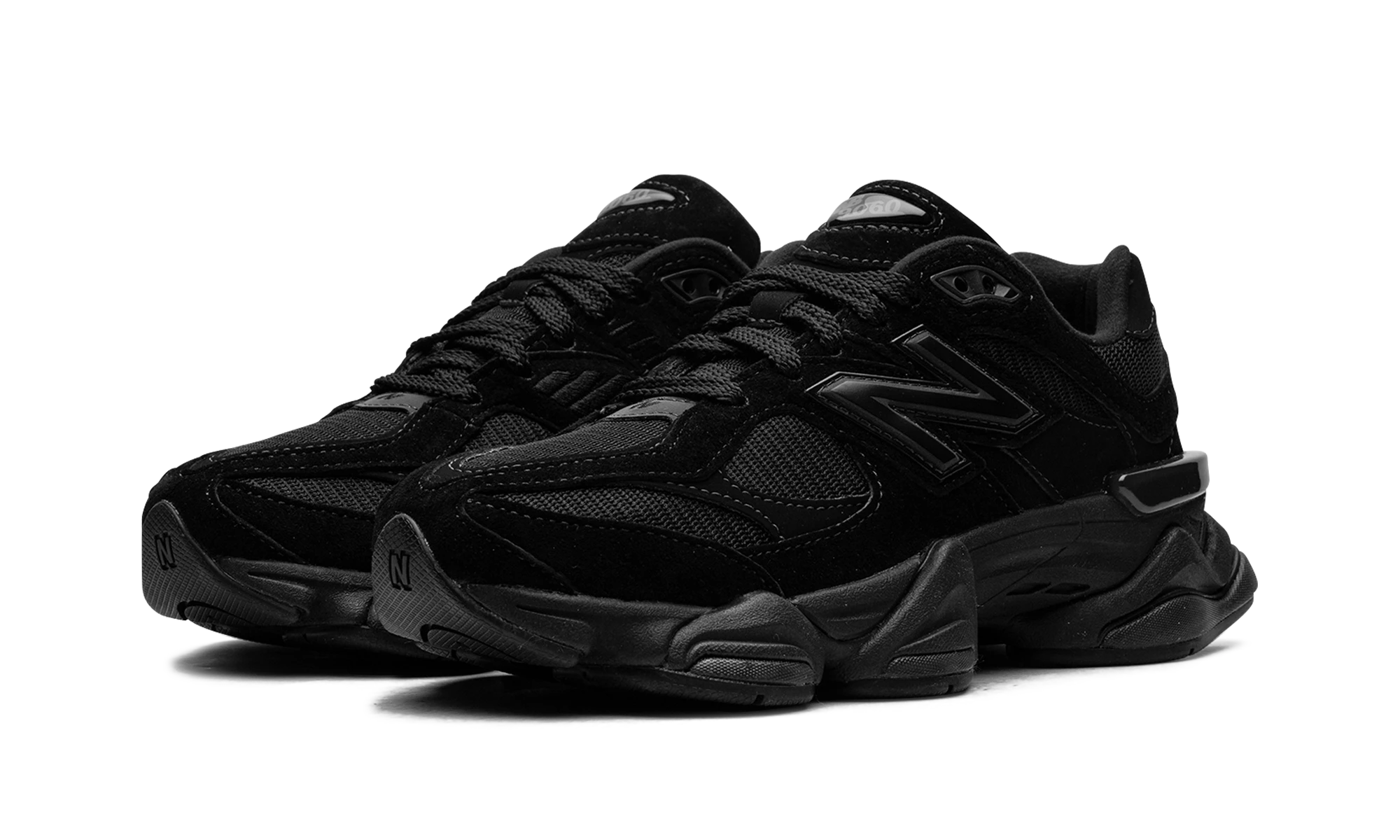 New Balance 9060 Triple Black (U9060BPM) - front view