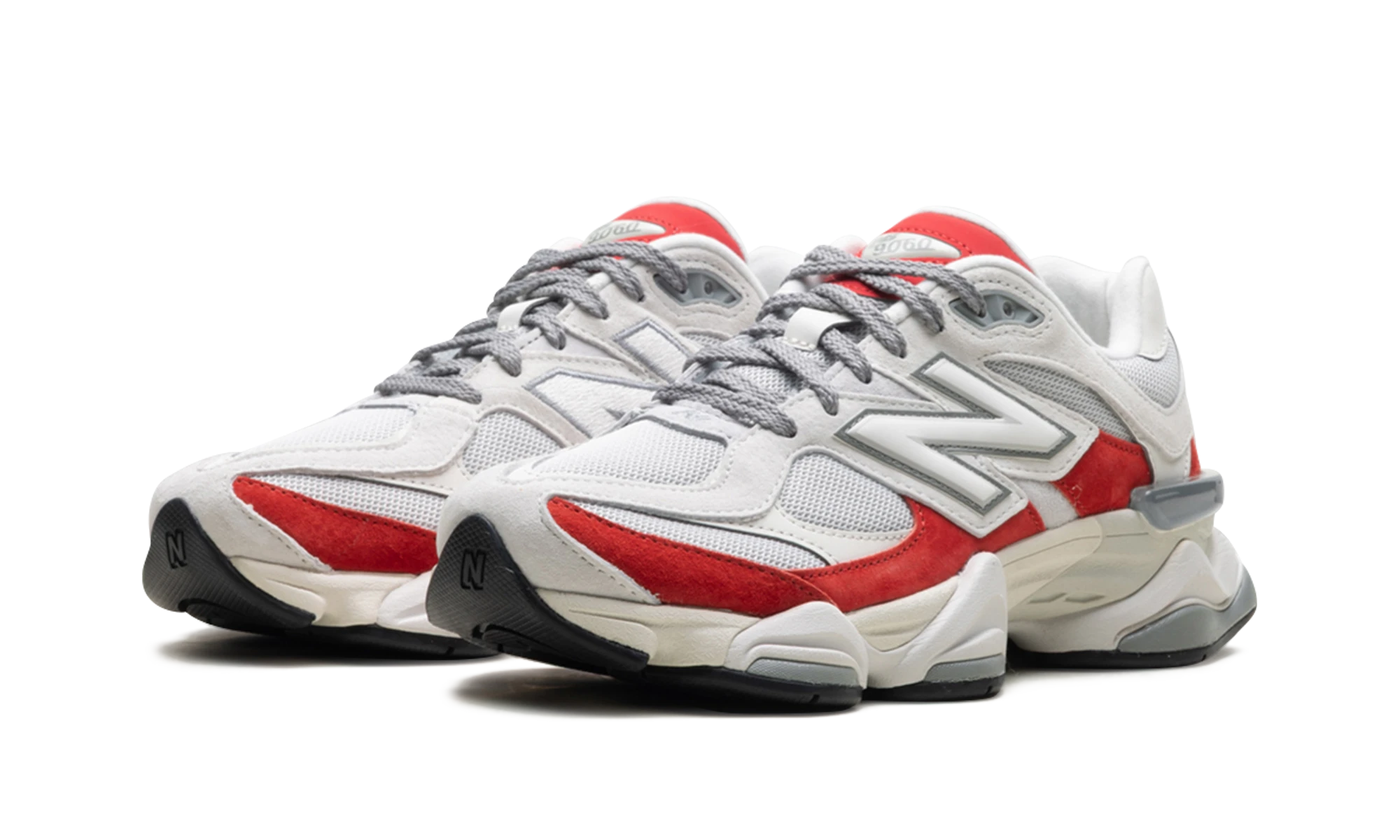 New Balance 9060 White Red (U9060JBE) - front view