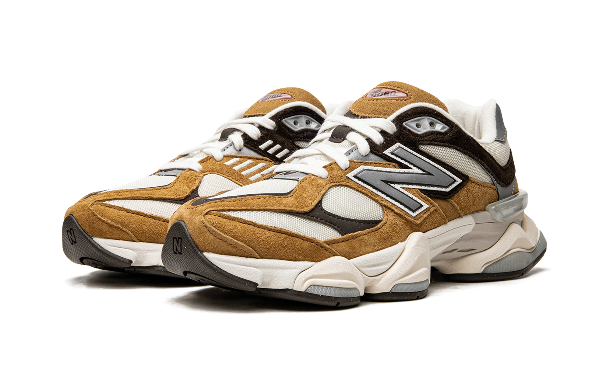 Detail van de binnenkant van de sneaker New Balance 9060 Workwear (U9060WOR) multicolore.