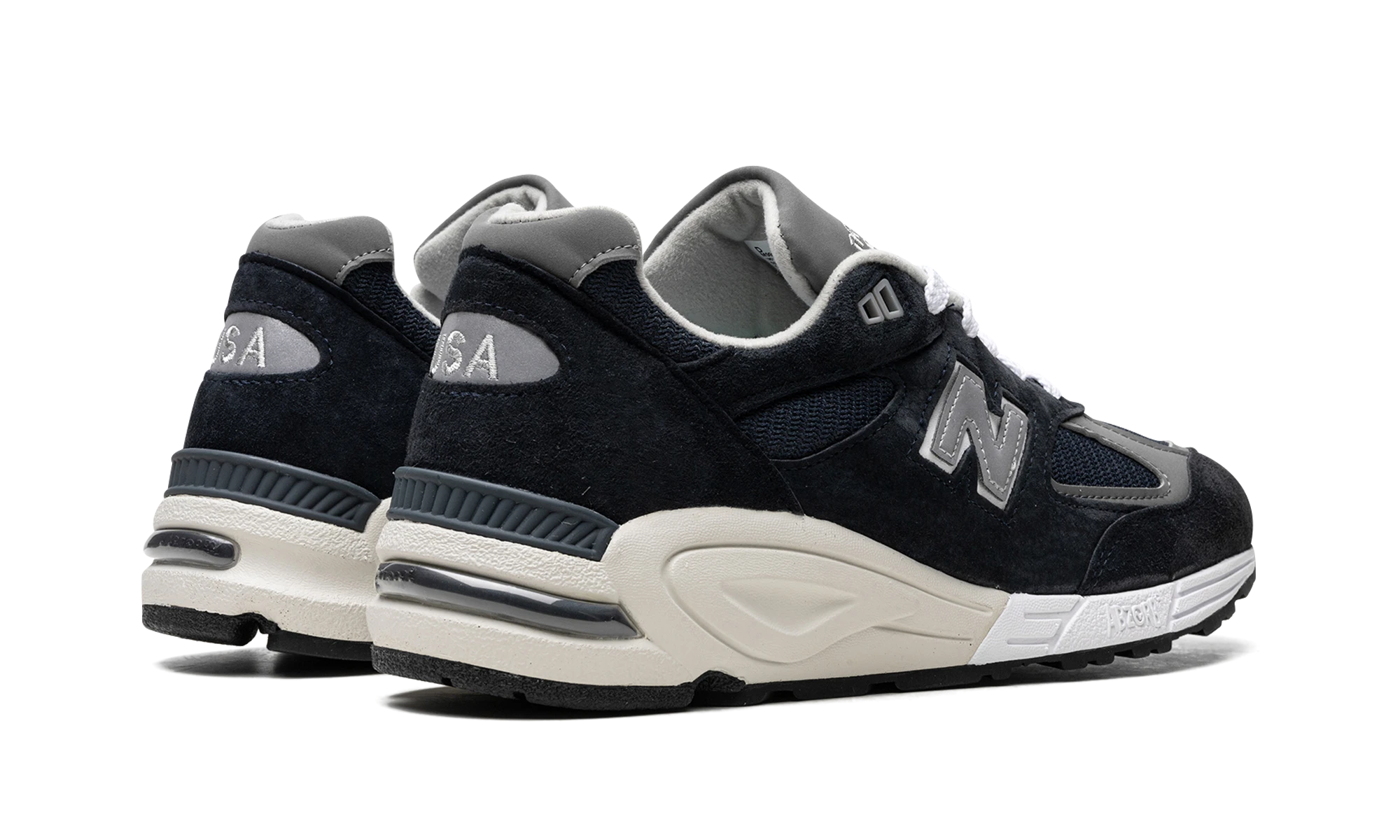 Par superge New Balance 990v2 Navy Grey (M990NB2) – novih in pristnih z originalno škatlo.