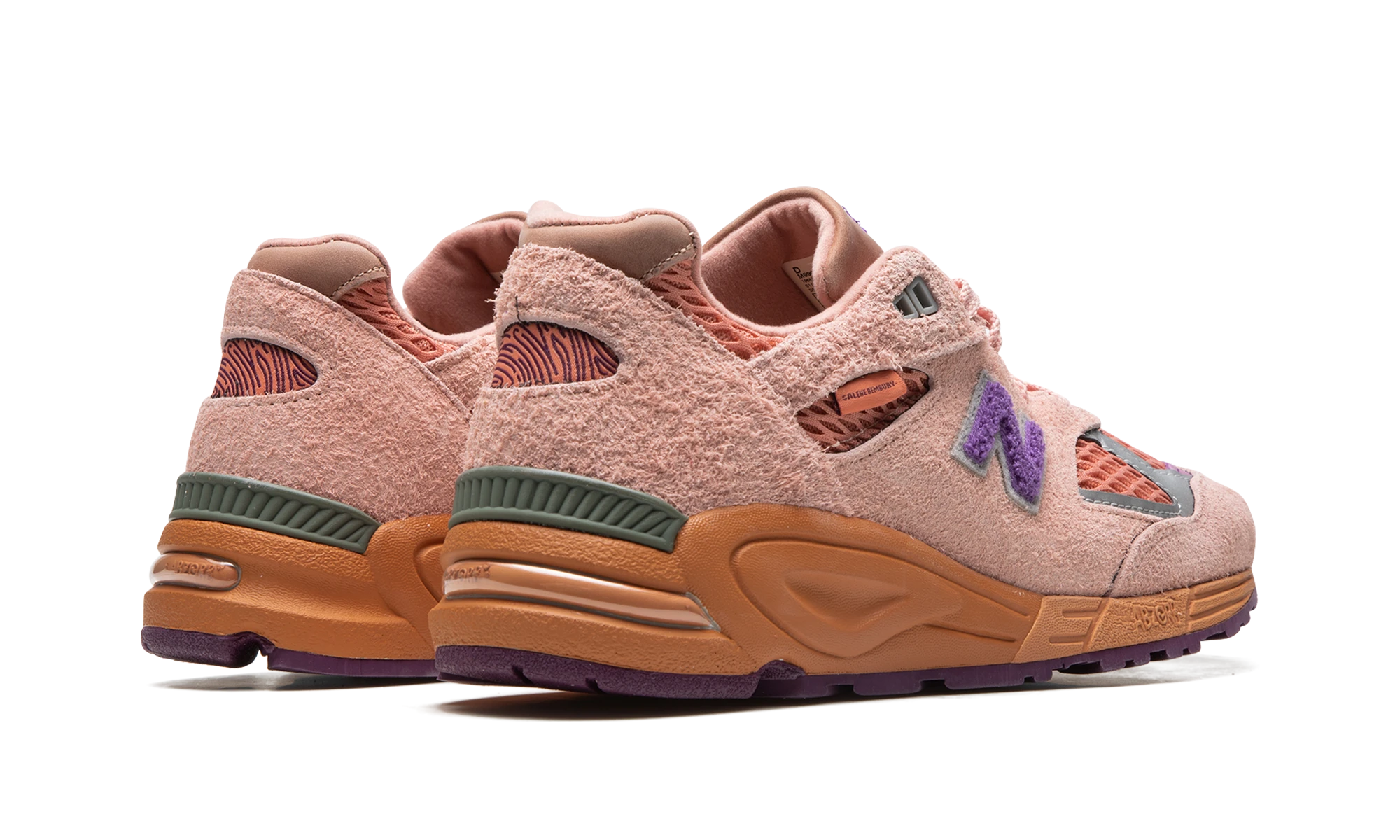 Par sneakers New Balance 990v2 Salehe Bembury Sand Be The Time (M990SB2) – splitter nye og autentiske med originalæske.