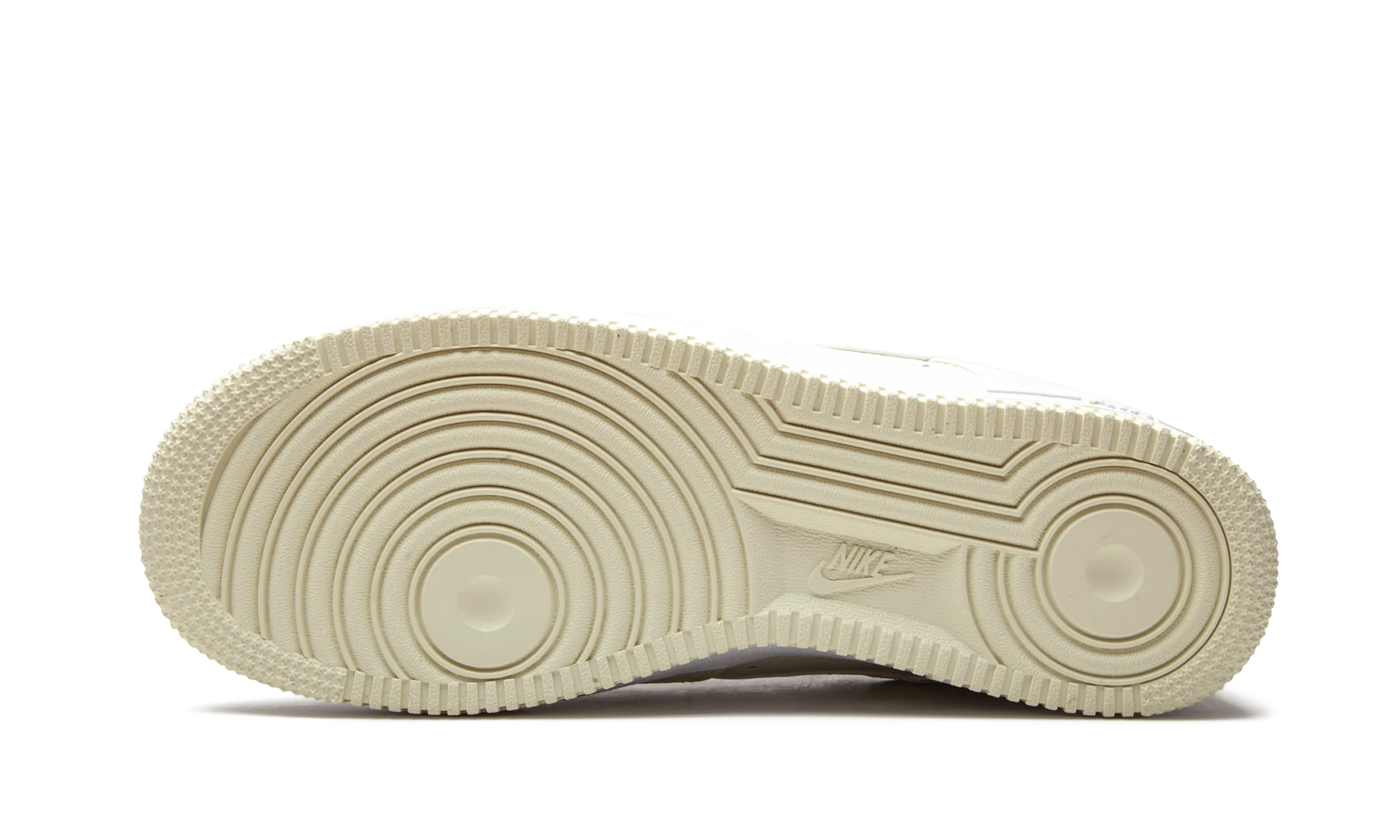 A cipő Nike Air Force 1 Low '07 Premium Popcorn (CW2919-100) blanc et rouge  belső oldalának részlete.