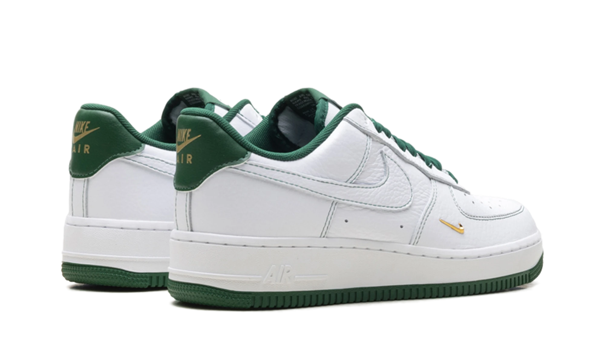 Pair of sneakers Nike Air Force 1 Low Mini Jewel White Gorge Green (IB6543-102) brand new and authentic with original box.