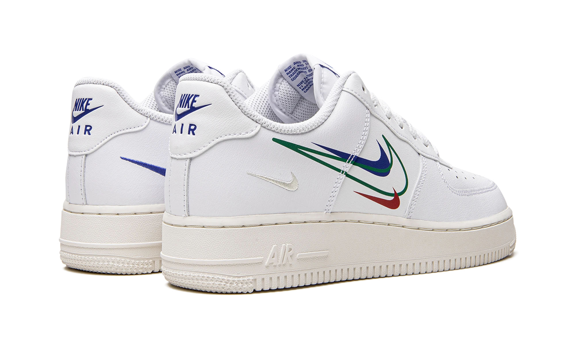 Pair of sneakers Nike Air Force 1 Low Multi-Swoosh (DM9096-101) brand new and authentic with original box.