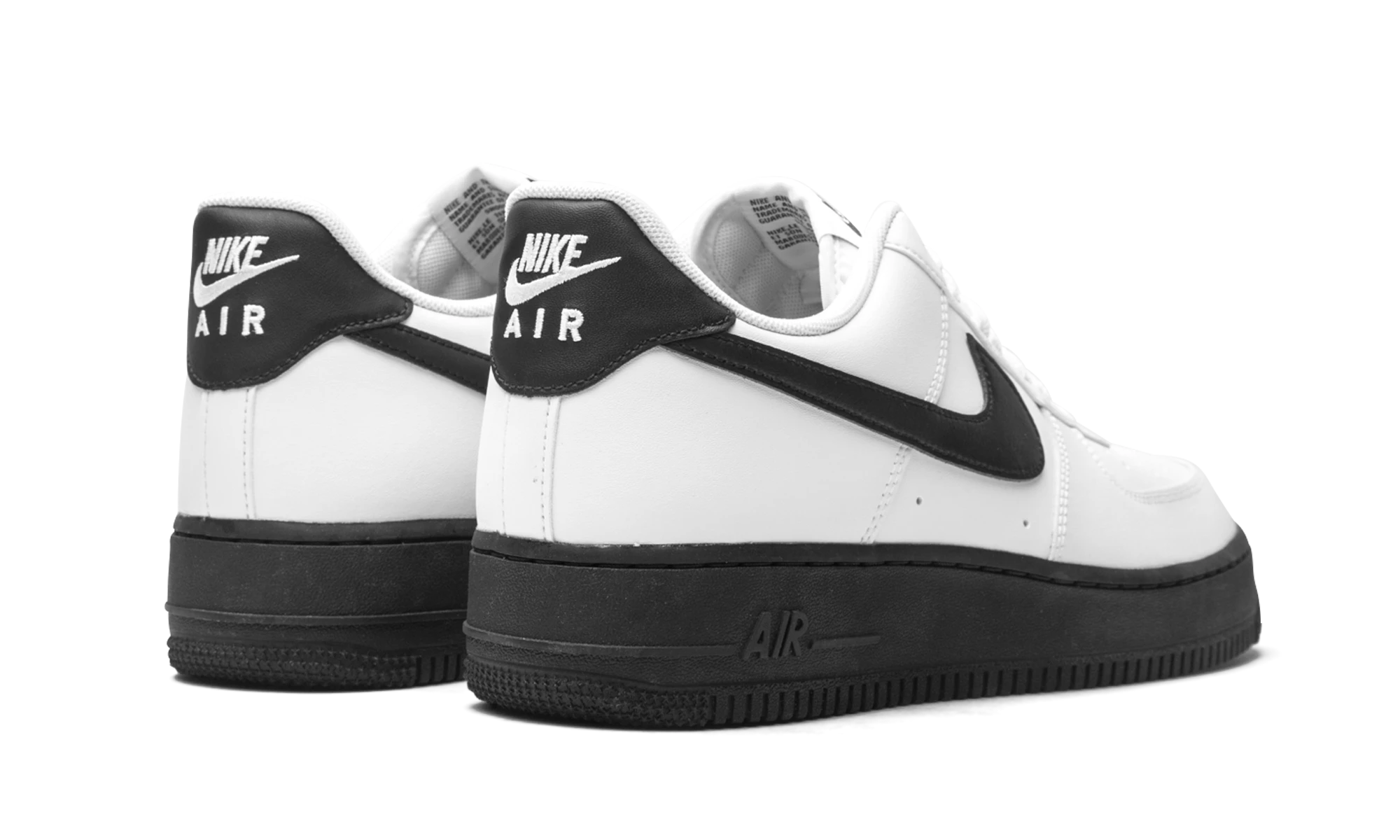 Pair of sneakers Nike Air Force 1 Low White Black Midsole (CK7663-101) brand new and authentic with original box.