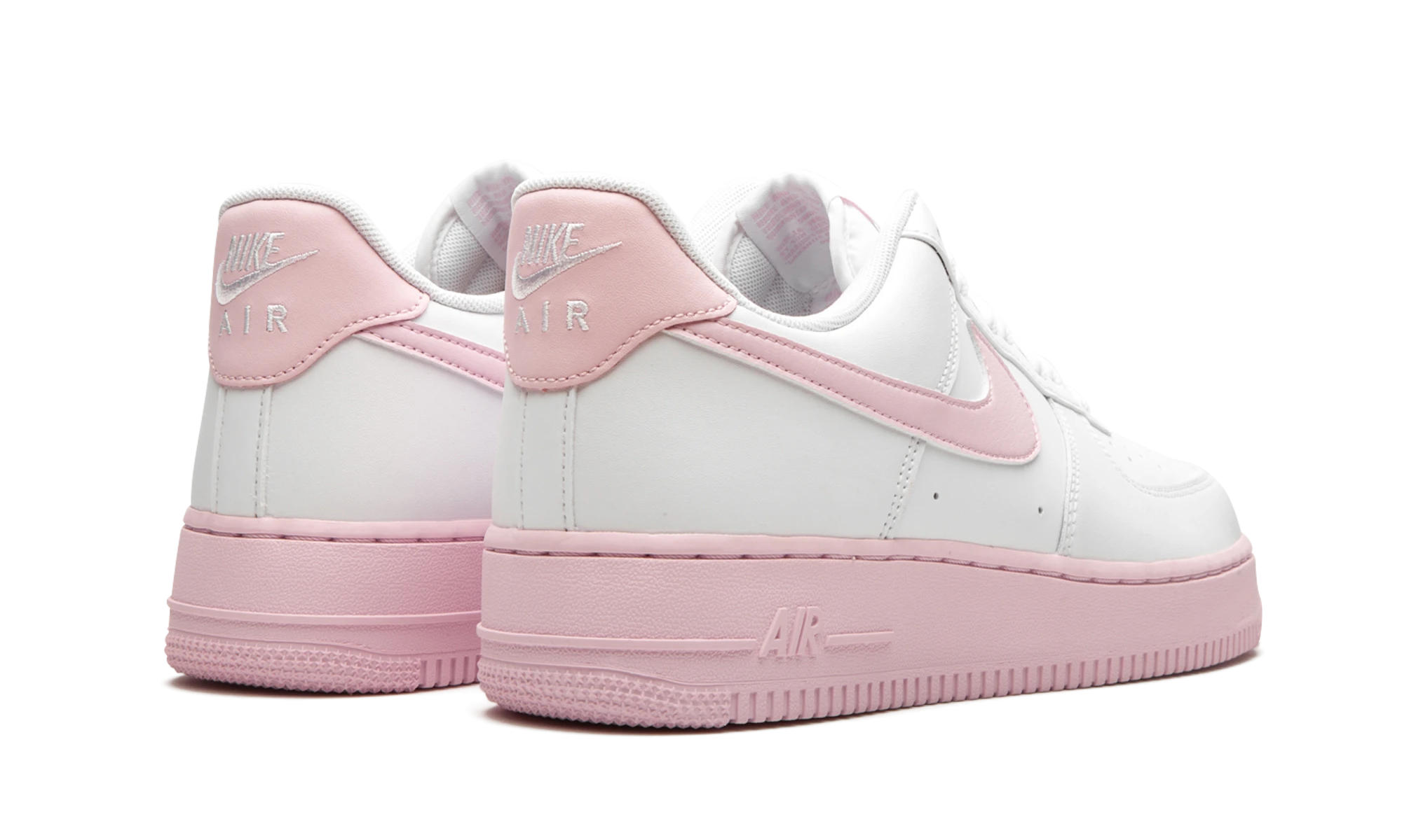 Pair of sneakers Nike Air Force 1 Low White Pink Foam (CK7663-100) brand new and authentic with original box.