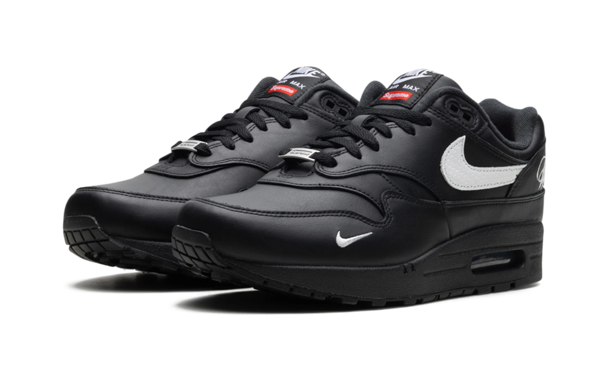 Nike Air Max 1 '87 SP Supreme Black White (HF8813-001) - front view