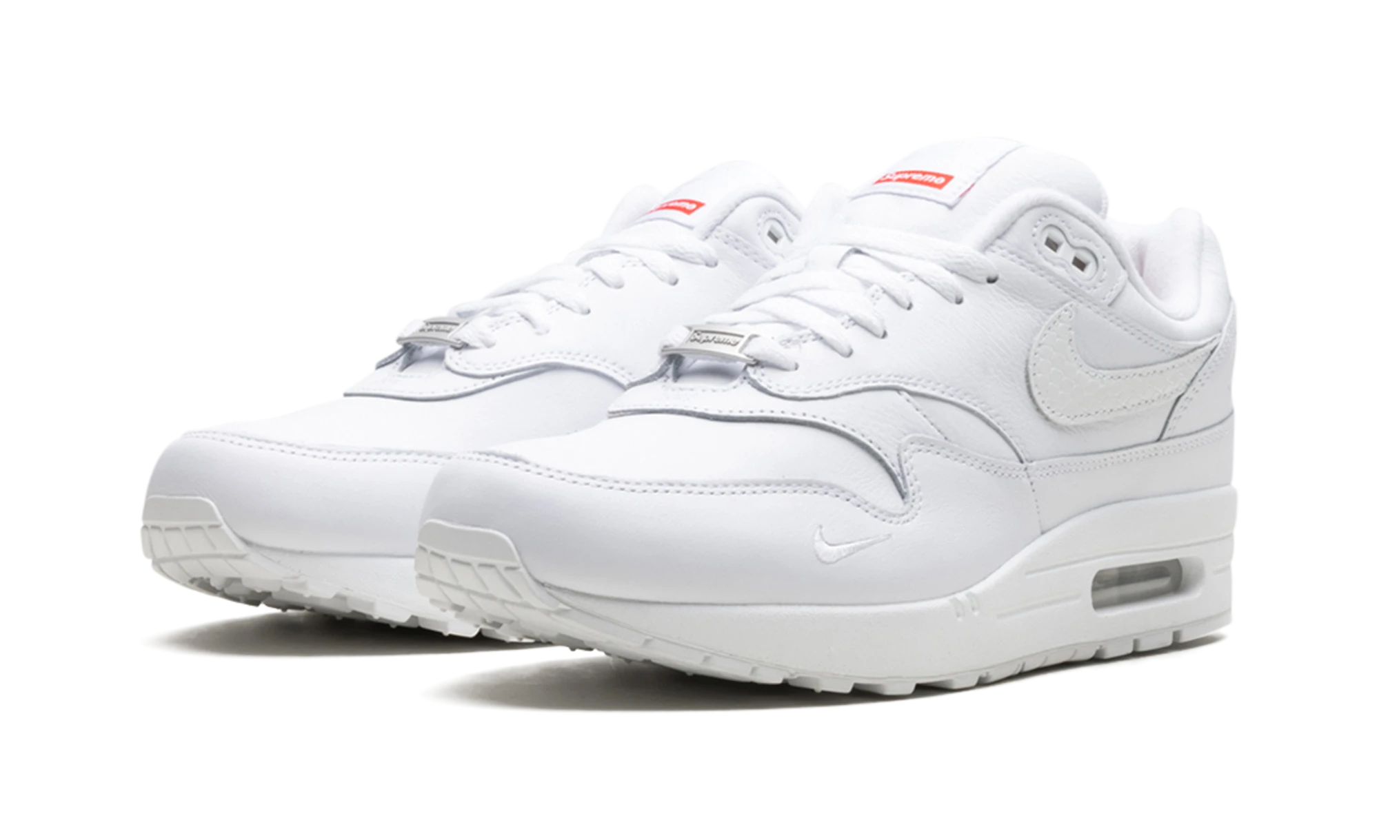 Nike Air Max 1 '87 SP Supreme Triple White (HF8813-100) - front view