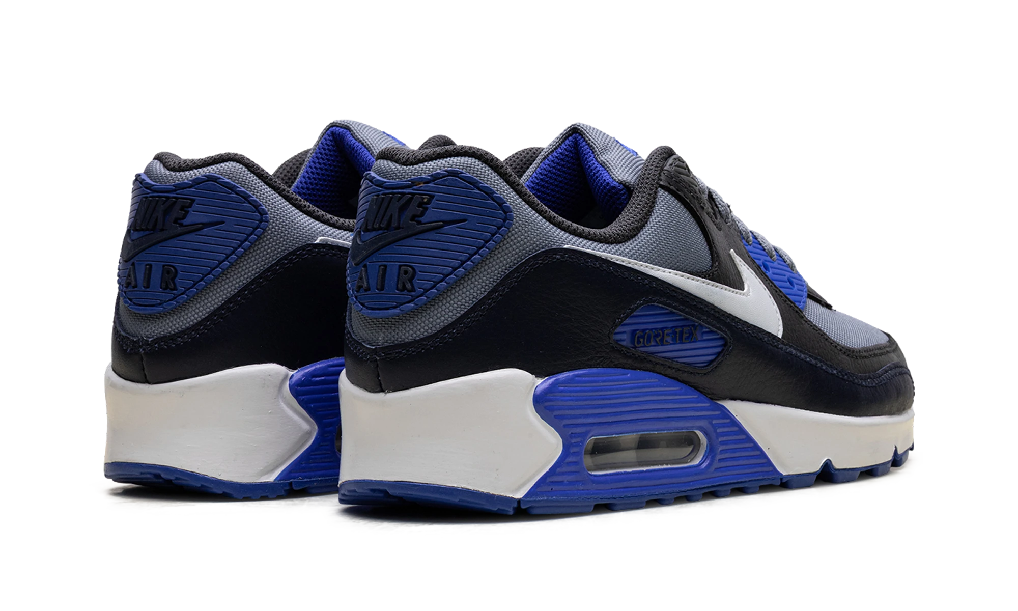 Nike Air Max 90 Gore-Tex Cool Grey Anthracite Obsidian Pure Platinum (FD5810-003) - back view