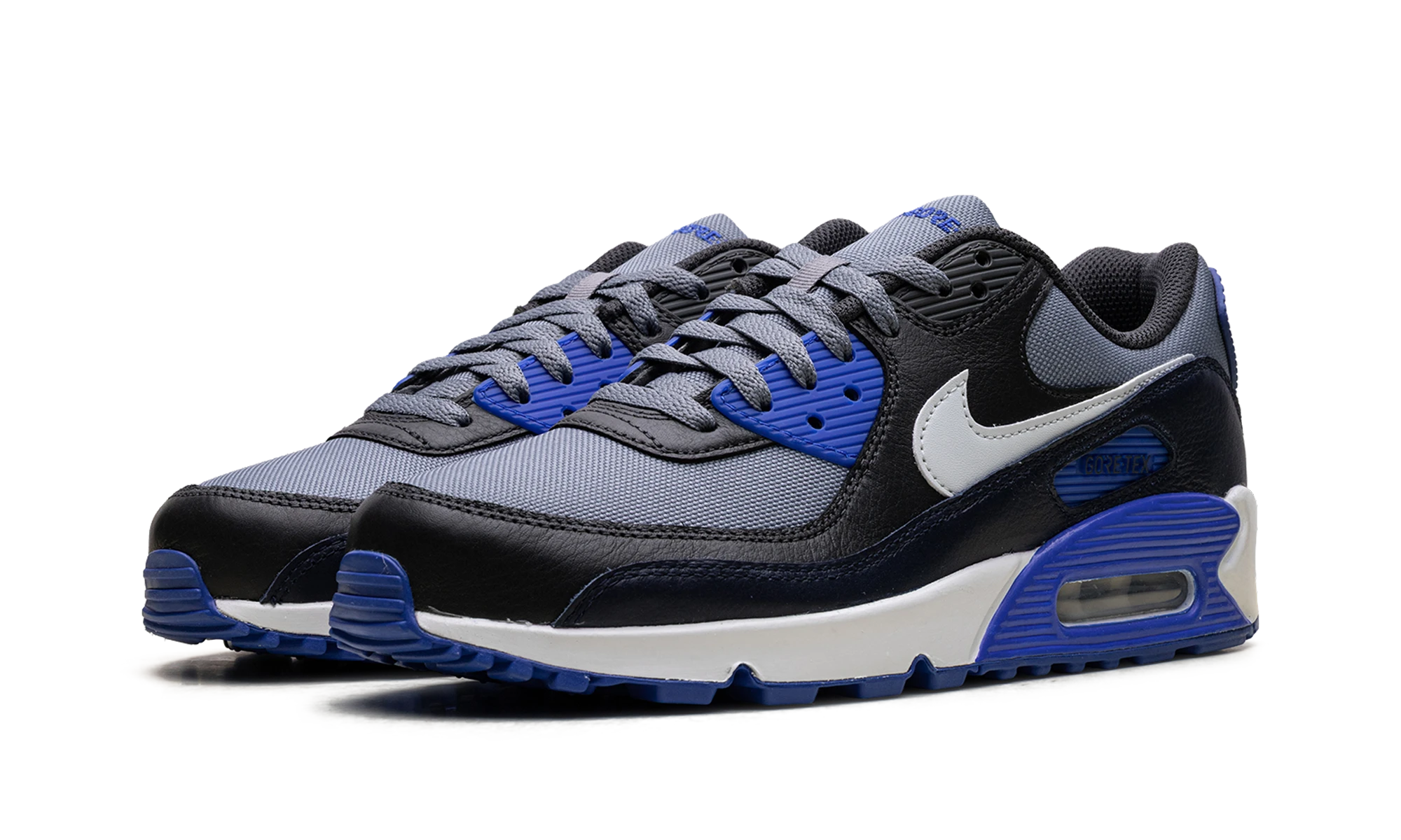 Nike Air Max 90 Gore-Tex Cool Grey Anthracite Obsidian Pure Platinum (FD5810-003) - front view