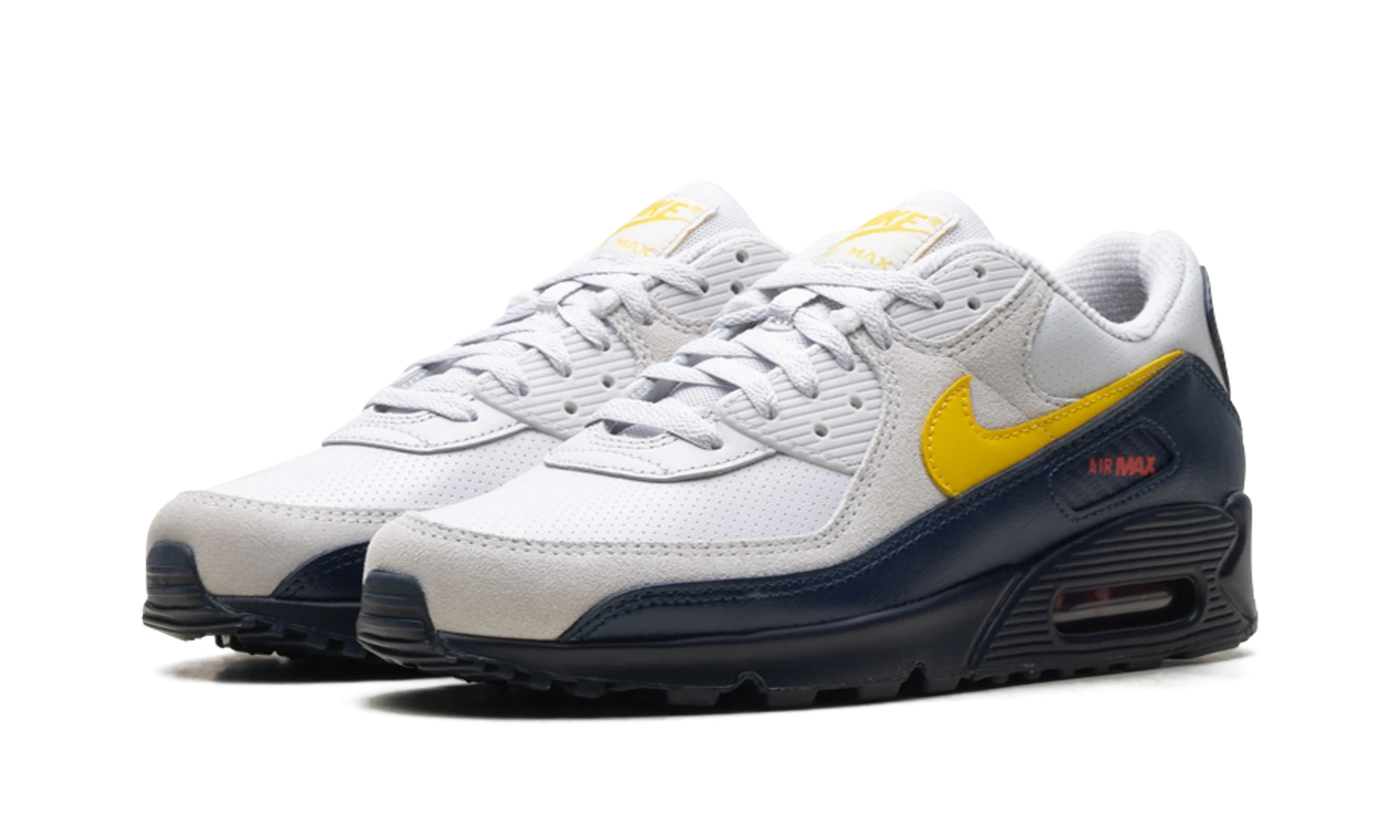 Nike Air Max 90 Neutral Grey Tour Yellow (IF0670-001) - front view