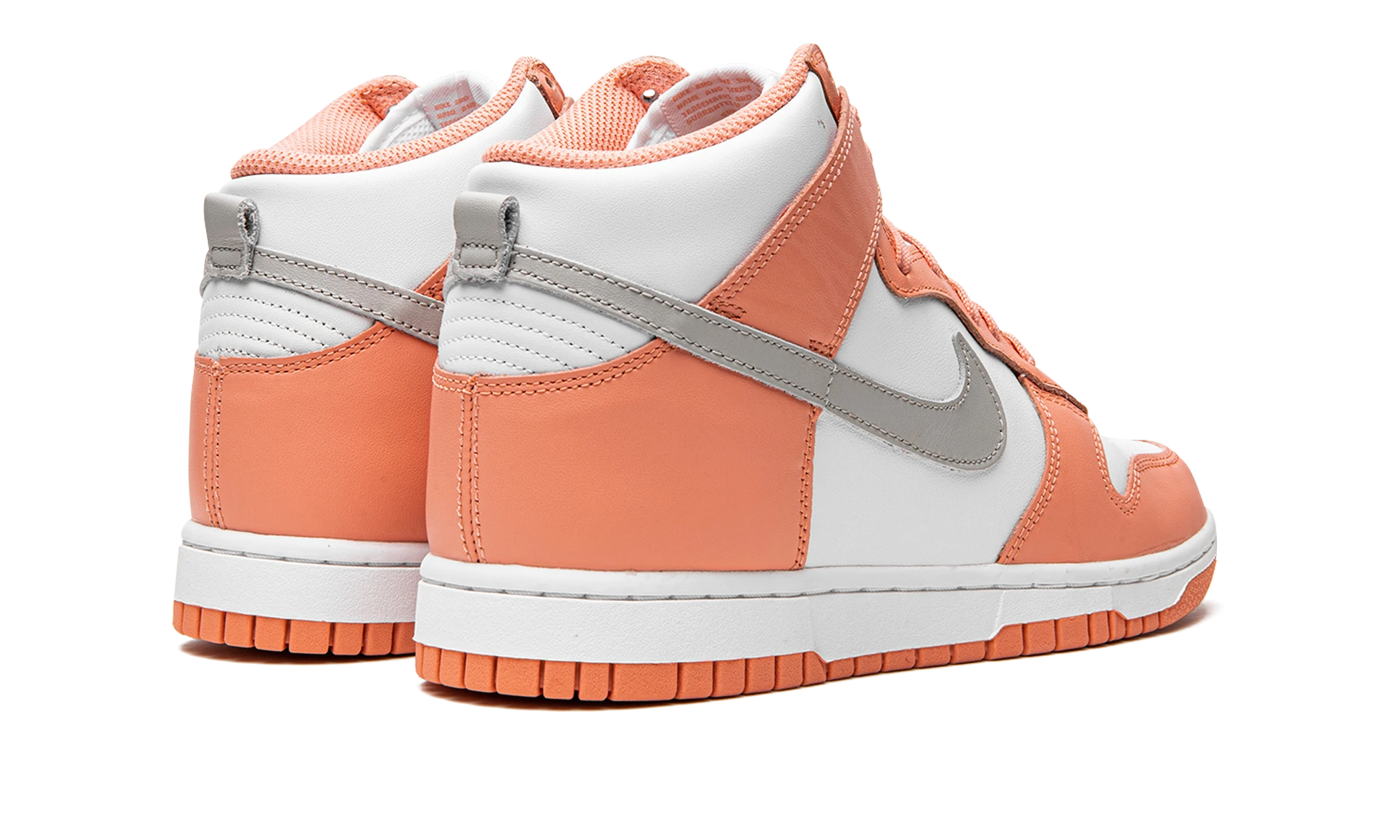 Nike Dunk High Salmon (DD1869-600) - back view