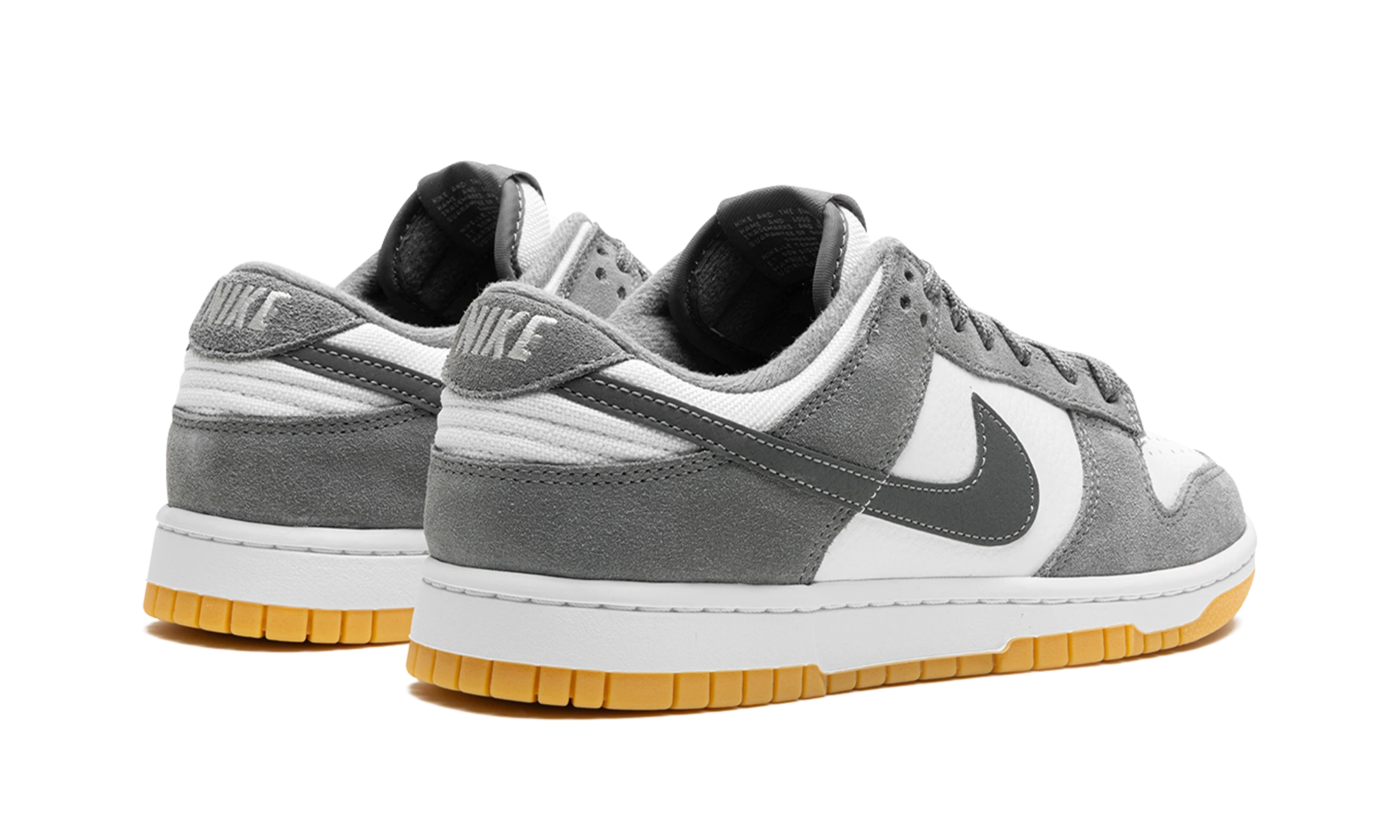 Pair of sneakers Nike Dunk Low Smoke Grey Gum 3M Swoosh (FV0389-100) brand new and authentic with original box.