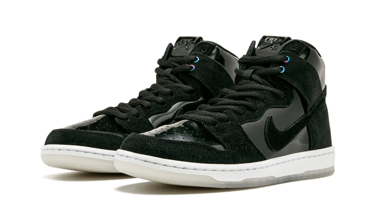 Nike SB Zoom Dunk High Pro Black White Clear (854851-001) - front view