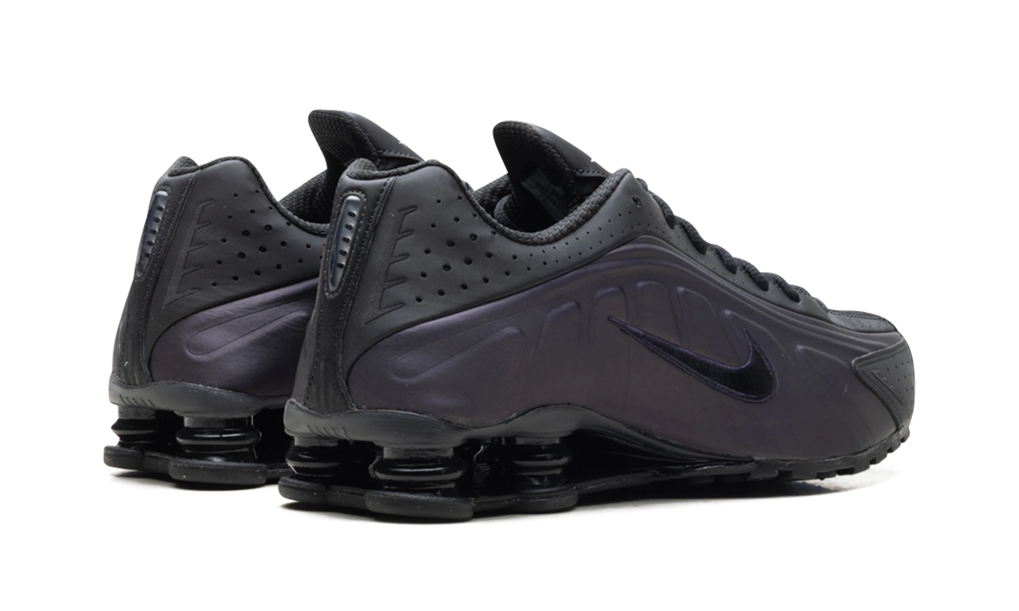 Nike Shox R4 Cave Purple Black (HQ1988-500) - back view