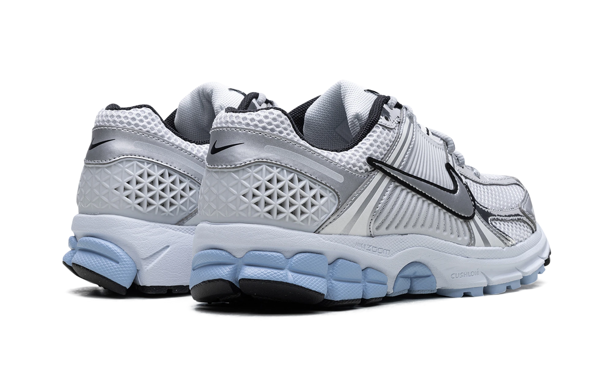 Pair of sneakers Nike Zoom Vomero 5 Metallic Silver Blue Tint (HF1877-100) brand new and authentic with original box.