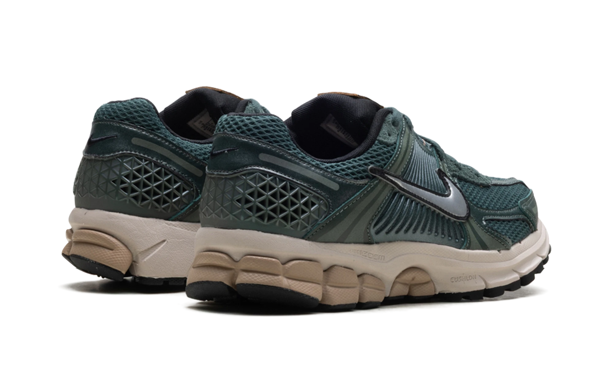 Pair of sneakers Nike Zoom Vomero 5 Vintage Green Light Orewood Brown Hemp Chrome (FN6742-300) brand new and authentic with original box.