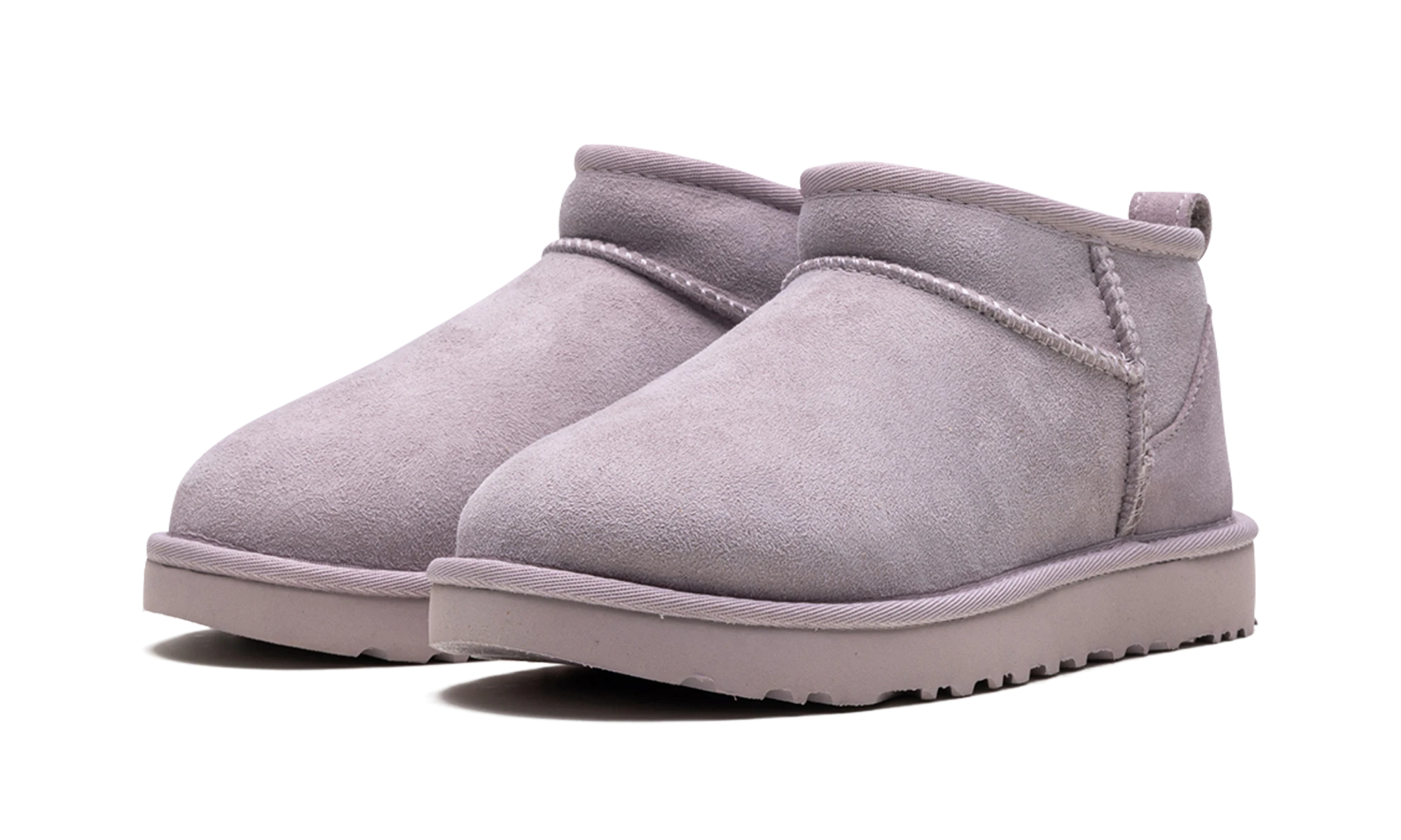 Detail der Innenseite des stiefel UGG Classic Ultra Mini Boot Pale Smoke (1116109-PSK) multicolore.