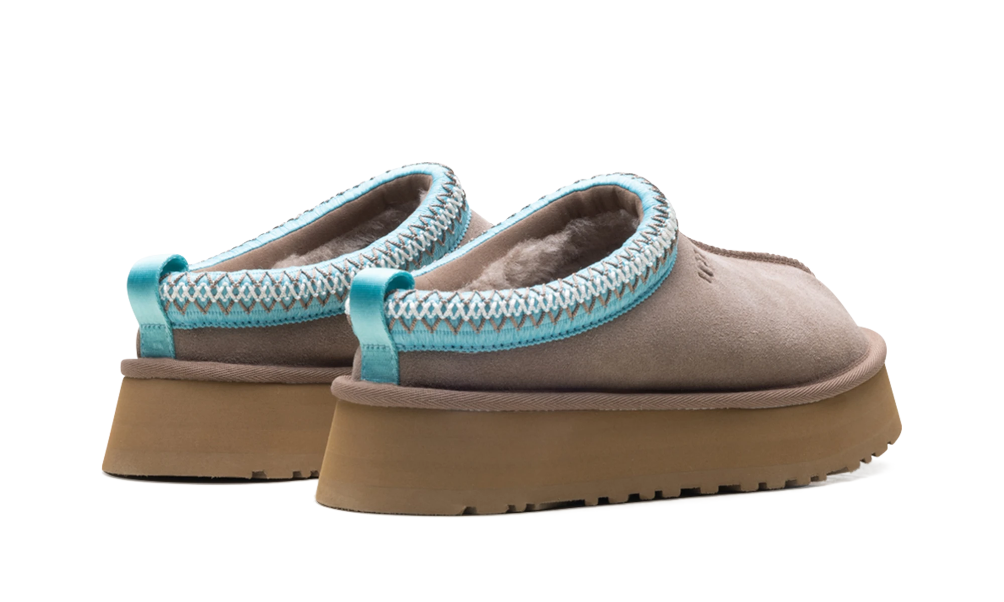 Pair of slippers UGG Tazz II Slipper Caribou Sapphire Ice brand new and authentic with original box.