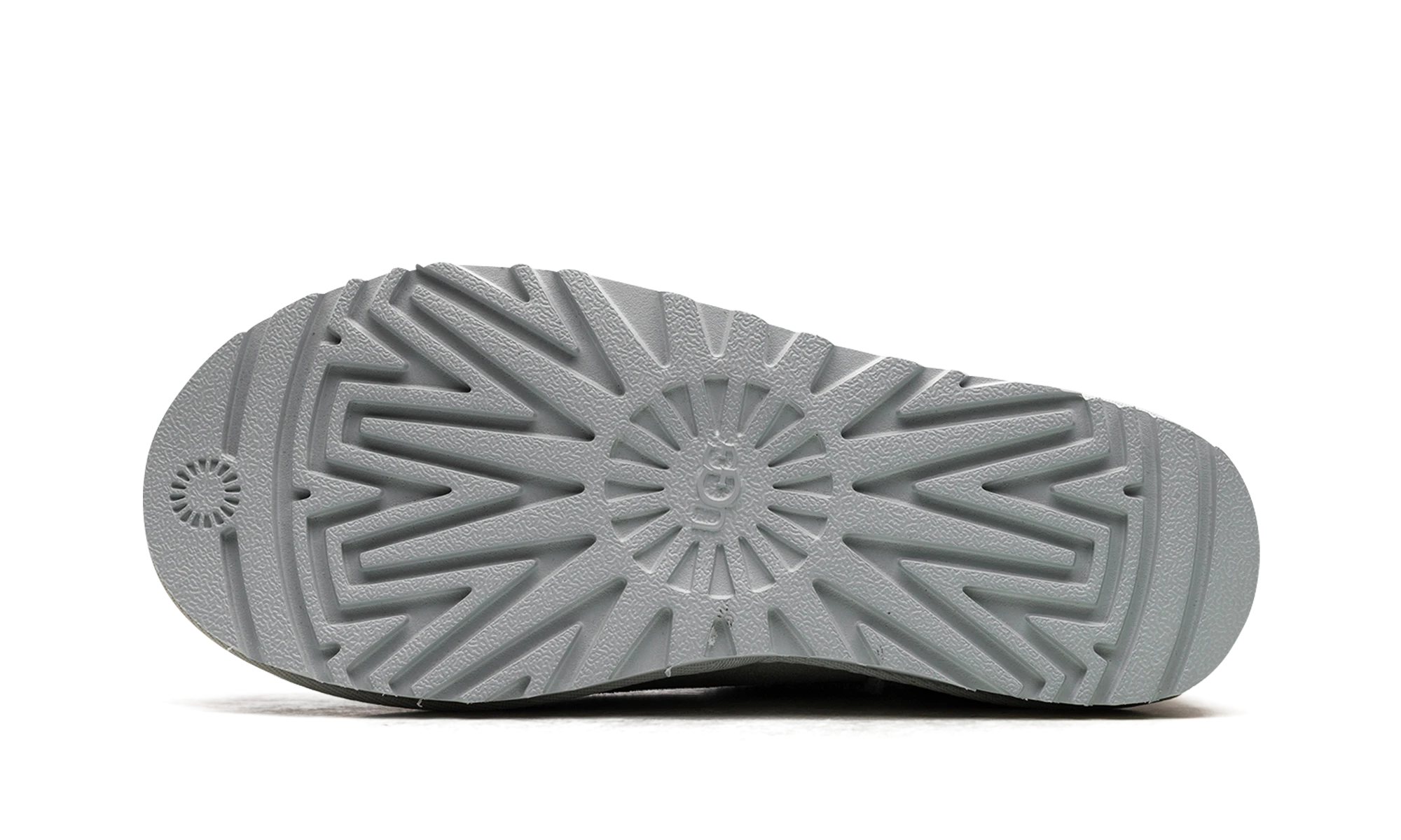 Outer rubber sole of the UGG Classic Ultra Mini Boot Goose (1116109-GOO).
