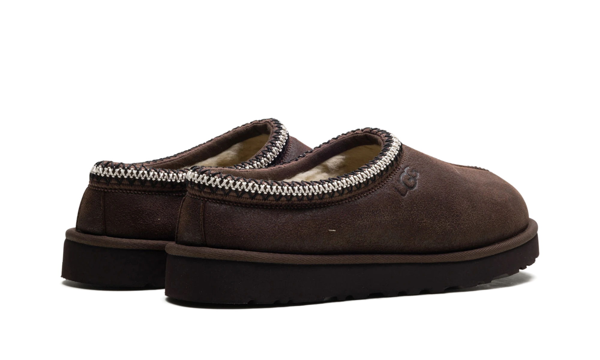 Par copate UGG Tasman Distressed Slipper Burnt Cedar (1158172-BCDR) – novih in pristnih z originalno škatlo.