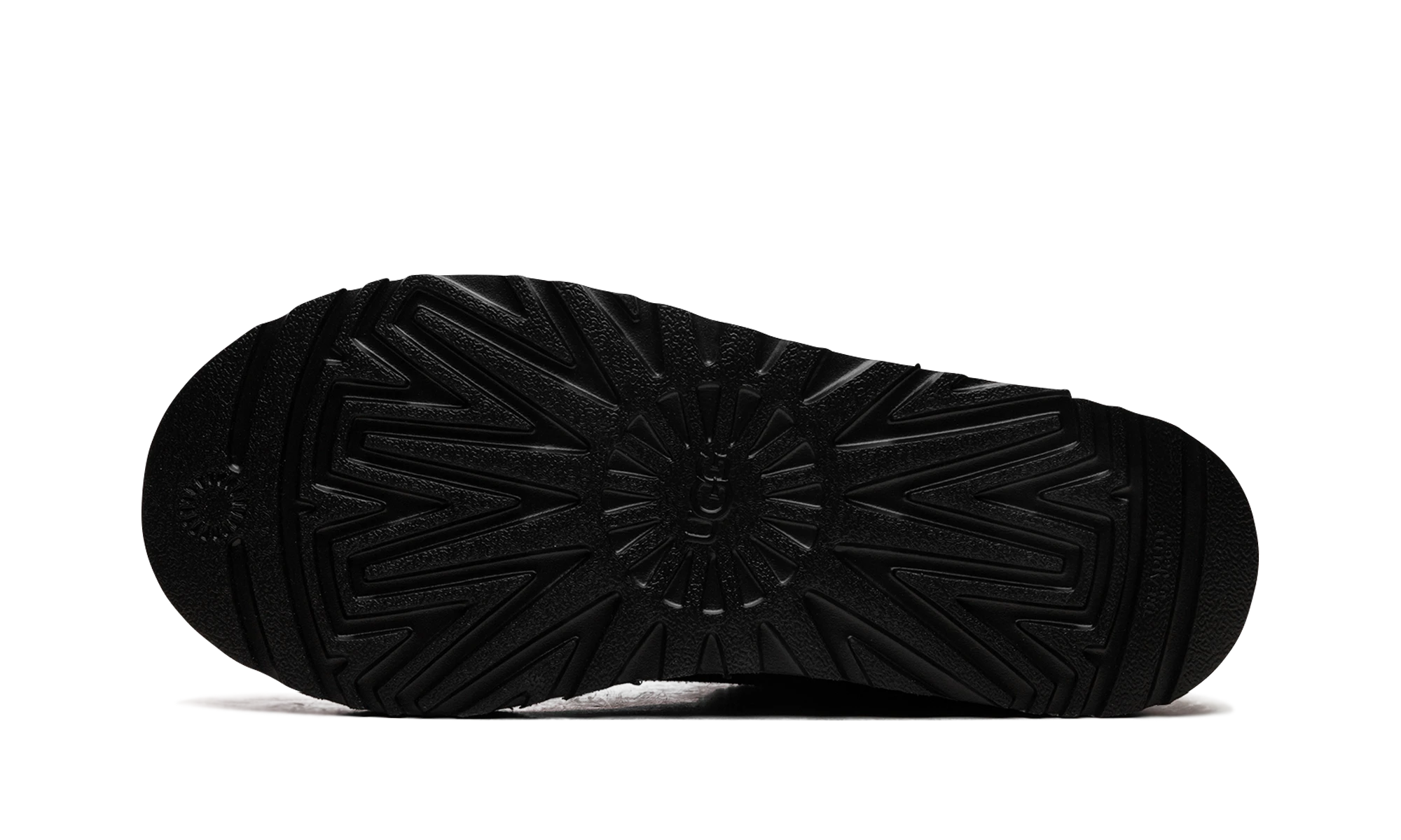 Zunanja gumijasta podplata UGG Tasman Logo Slipper Black Samba Red (1112448-BSMR).