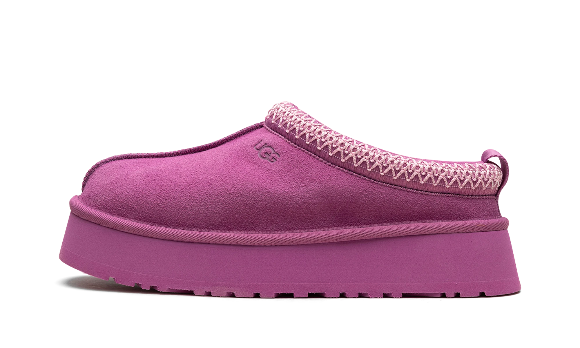 UGG Tazz Slipper "Purple Ruby" (1122553-PRBY), inner side view. Available at MNR Sneakers, free shipping to UK, Ireland, USA, Canada, Australia and Europe.